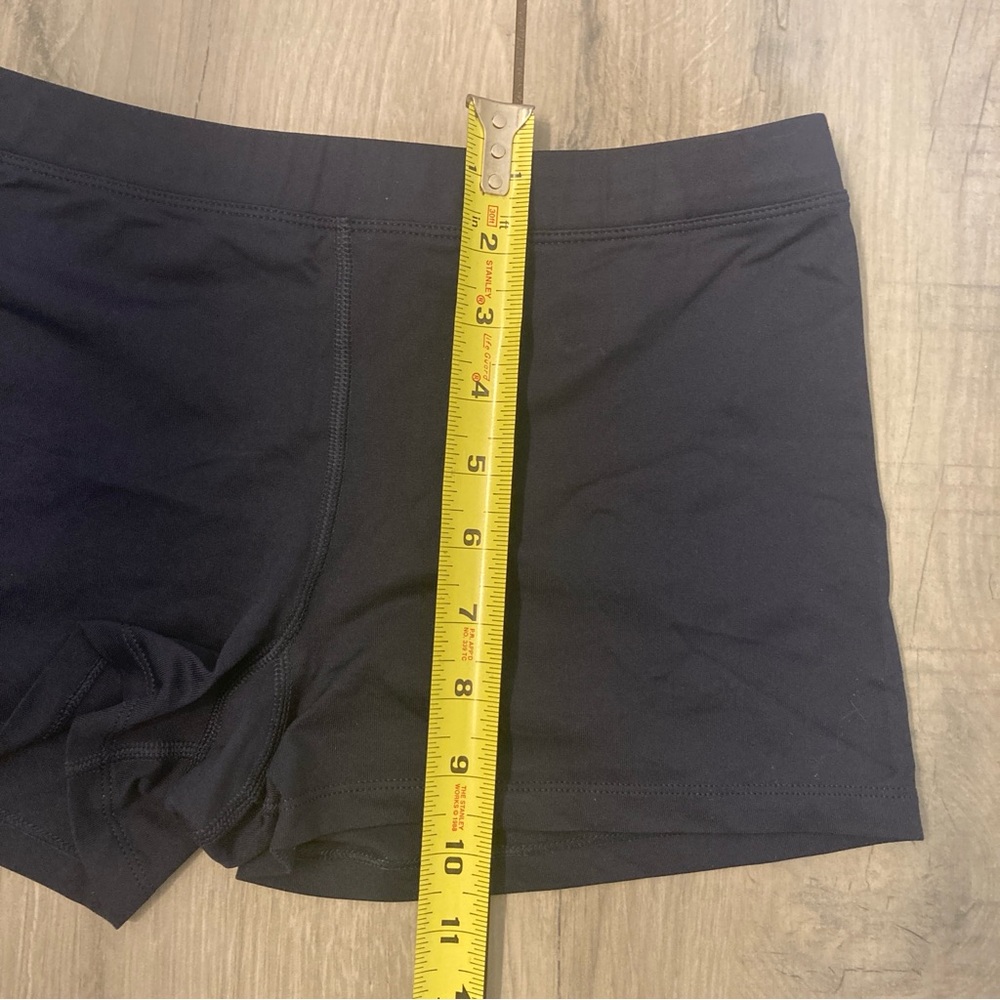 ASICS Navy Dark Blue Athletic Shorts - Picture 2 of 6